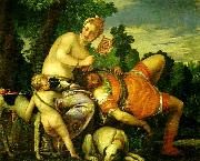 venus and adonis Paolo  Veronese